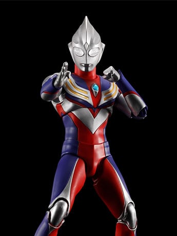 Ultraman Tiga S.H.Figuarts -Shinkocchou Seihou- Ultraman Tiga Multi Type (30th Anniversary Edition) Action Figure Gallery Image 2