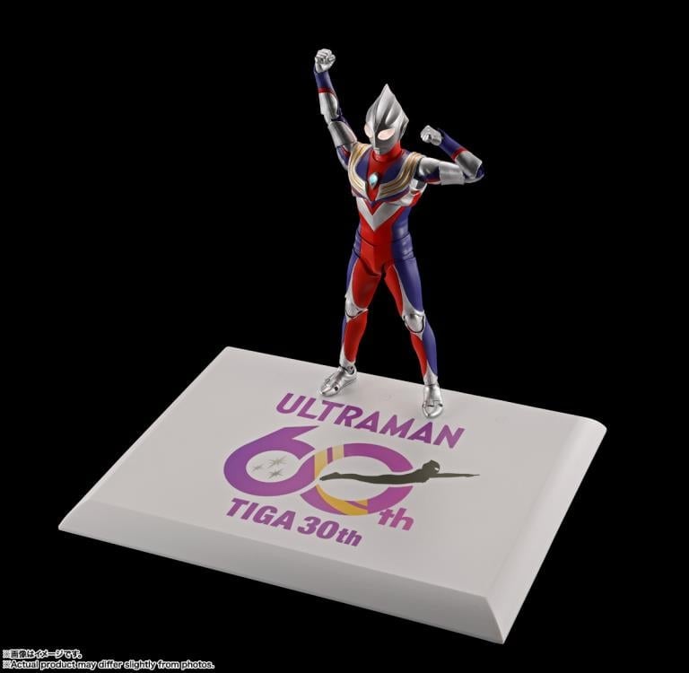 Ultraman Tiga S.H.Figuarts -Shinkocchou Seihou- Ultraman Tiga Multi Type (30th Anniversary Edition) Action Figure Gallery Image 3