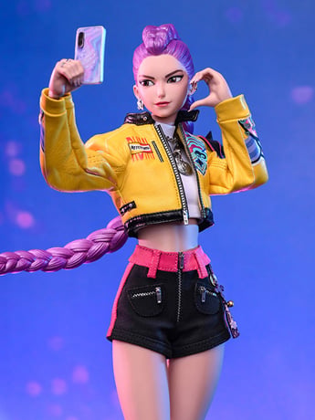 KPop Demon Hunters TMS176 Rumi 1/6th Scale Collectible Figure Gallery Image 2