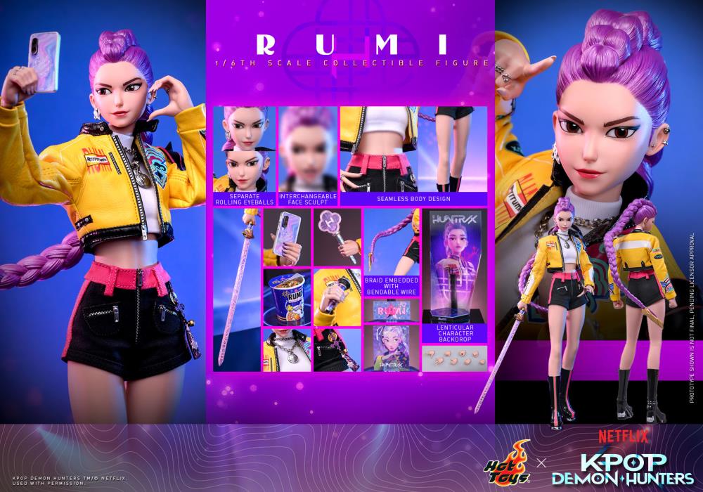 KPop Demon Hunters TMS176 Rumi 1/6th Scale Collectible Figure Gallery Image 23