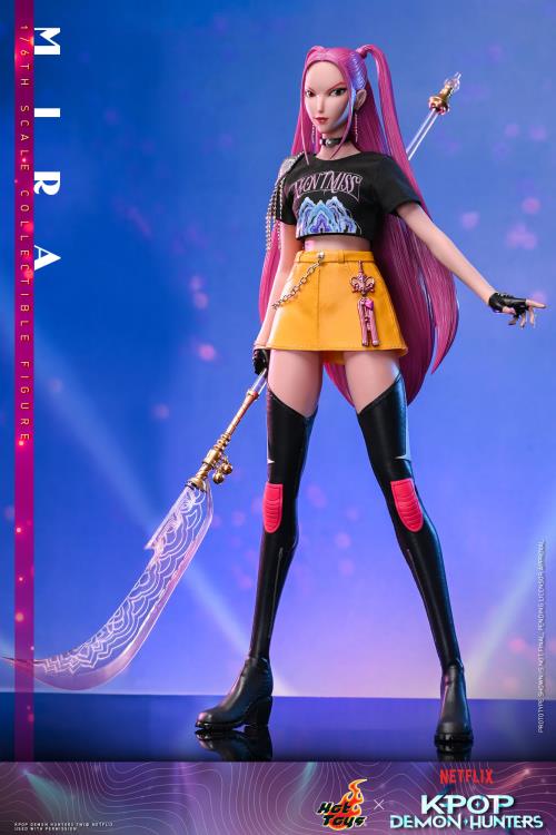 KPop Demon Hunters TMS177 Mira 1/6th Scale Collectible Figure Gallery Image 4