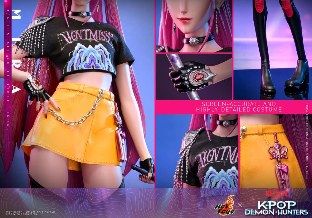 KPop Demon Hunters TMS177 Mira 1/6th Scale Collectible Figure Gallery Image 22