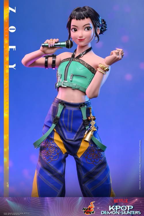 KPop Demon Hunters TMS178 Zoey 1/6th Scale Collectible Figure Gallery Image 13