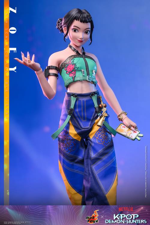 KPop Demon Hunters TMS178 Zoey 1/6th Scale Collectible Figure Gallery Image 14