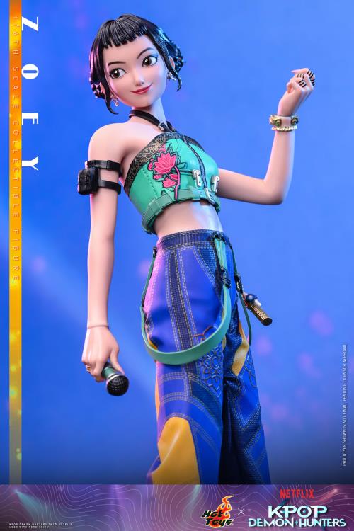 KPop Demon Hunters TMS178 Zoey 1/6th Scale Collectible Figure Gallery Image 10