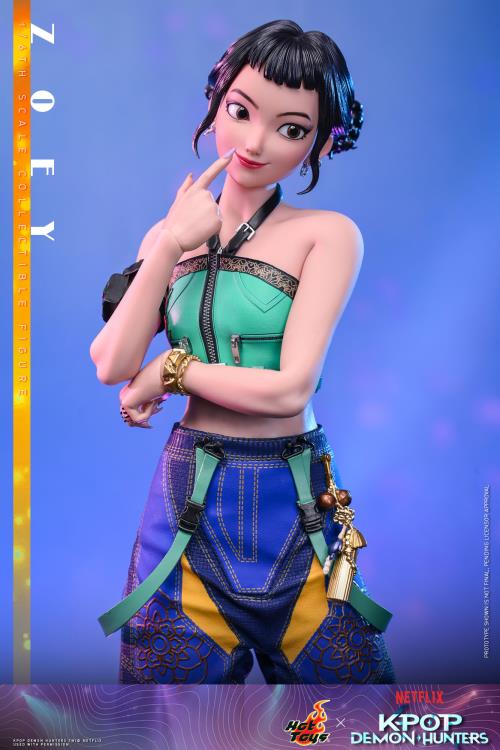 KPop Demon Hunters TMS178 Zoey 1/6th Scale Collectible Figure Gallery Image 12