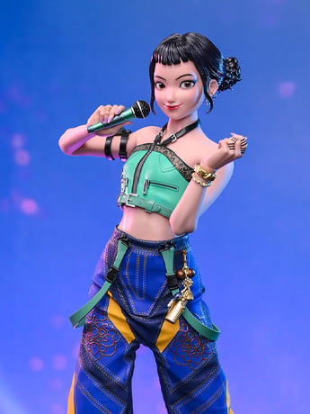 KPop Demon Hunters TMS178 Zoey 1/6th Scale Collectible Figure Gallery Image 2