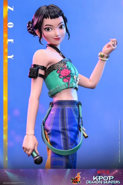 KPop Demon Hunters TMS178 Zoey 1/6th Scale Collectible Figure Gallery Image 11