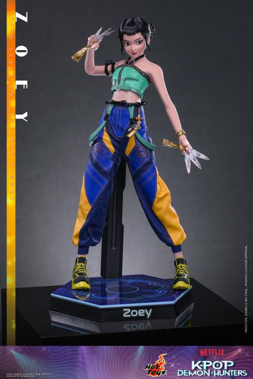 KPop Demon Hunters TMS178 Zoey 1/6th Scale Collectible Figure Gallery Image 17