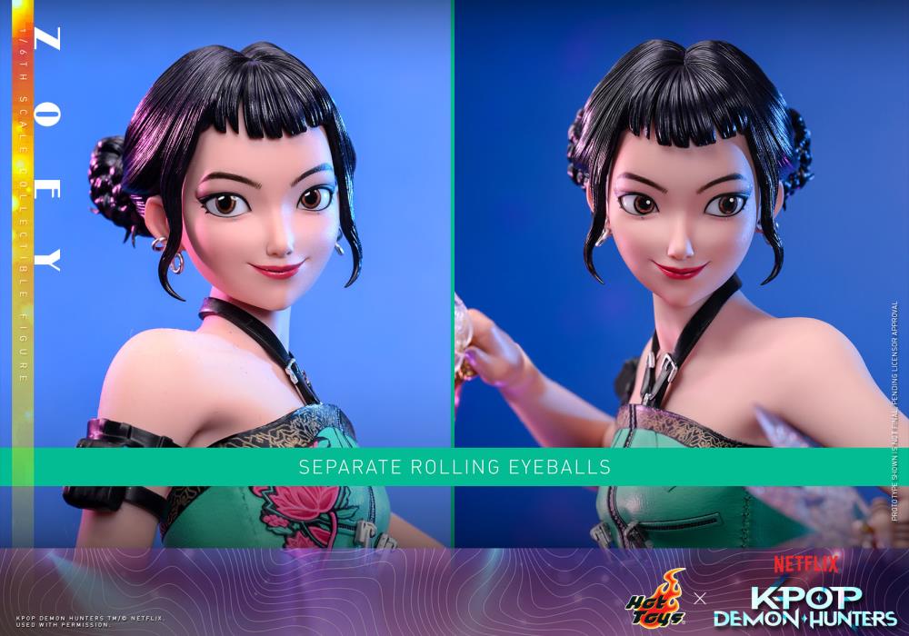 KPop Demon Hunters TMS178 Zoey 1/6th Scale Collectible Figure Gallery Image 19