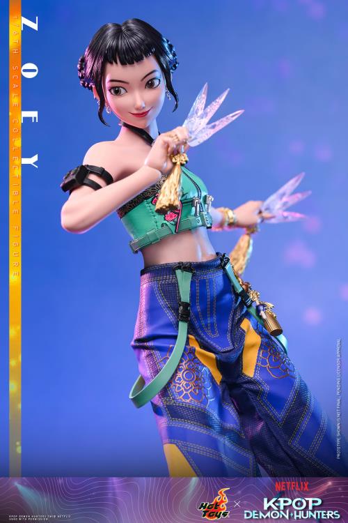 KPop Demon Hunters TMS178 Zoey 1/6th Scale Collectible Figure Gallery Image 16