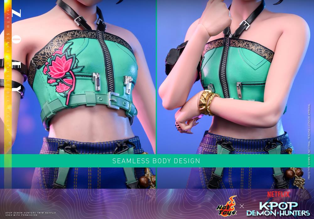 KPop Demon Hunters TMS178 Zoey 1/6th Scale Collectible Figure Gallery Image 20