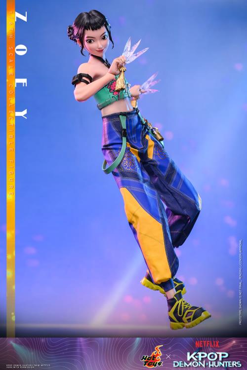 KPop Demon Hunters TMS178 Zoey 1/6th Scale Collectible Figure Gallery Image 8