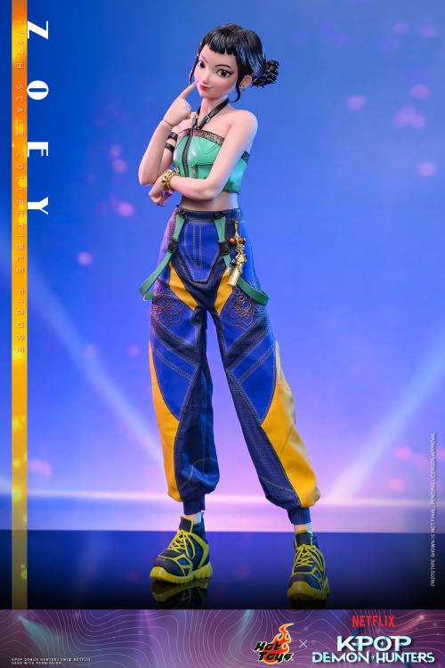 KPop Demon Hunters TMS178 Zoey 1/6th Scale Collectible Figure Gallery Image 5