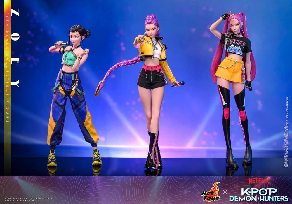 KPop Demon Hunters TMS178 Zoey 1/6th Scale Collectible Figure Gallery Image 18