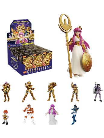 Saint Seiya Galaxy Version 03 Gold Zodiac Box of 9 Random Model Kits