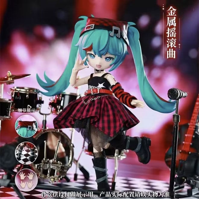 Hatsune Miku DaaLaMode Series Sonata Prologue Box of 6 Random Model Kits Gallery Image 10