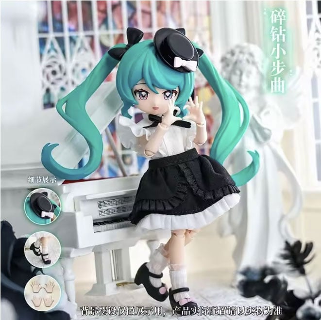 Hatsune Miku DaaLaMode Series Sonata Prologue Box of 6 Random Model Kits Gallery Image 6