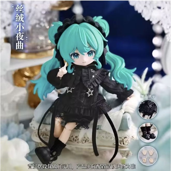 Hatsune Miku DaaLaMode Series Sonata Prologue Box of 6 Random Model Kits Gallery Image 9