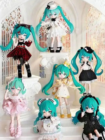 Hatsune Miku DaaLaMode Series Sonata Prologue Box of 6 Random 