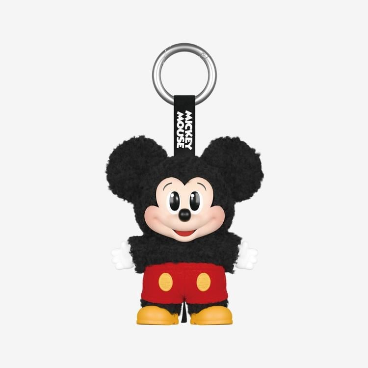 Disney Mickey Mouse Mickey Family Cute Together Box of 8 Random Plush Keychains Gallery Image 4