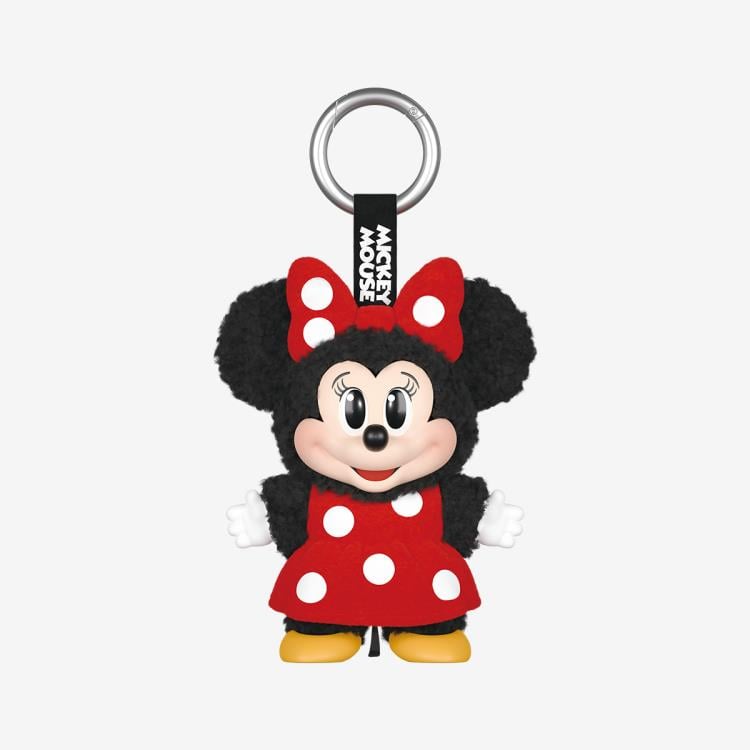 Disney Mickey Mouse Mickey Family Cute Together Box of 8 Random Plush Keychains Gallery Image 5