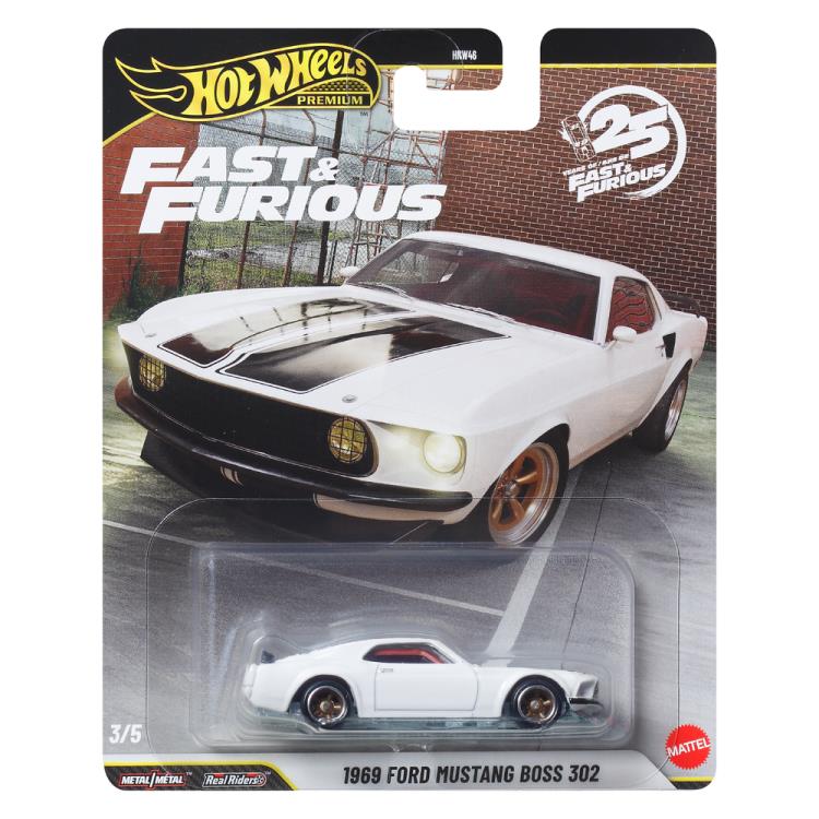 Fast & Furious Hot Wheels Premium 1969 Ford Mustang Boss 302 Gallery Image 7