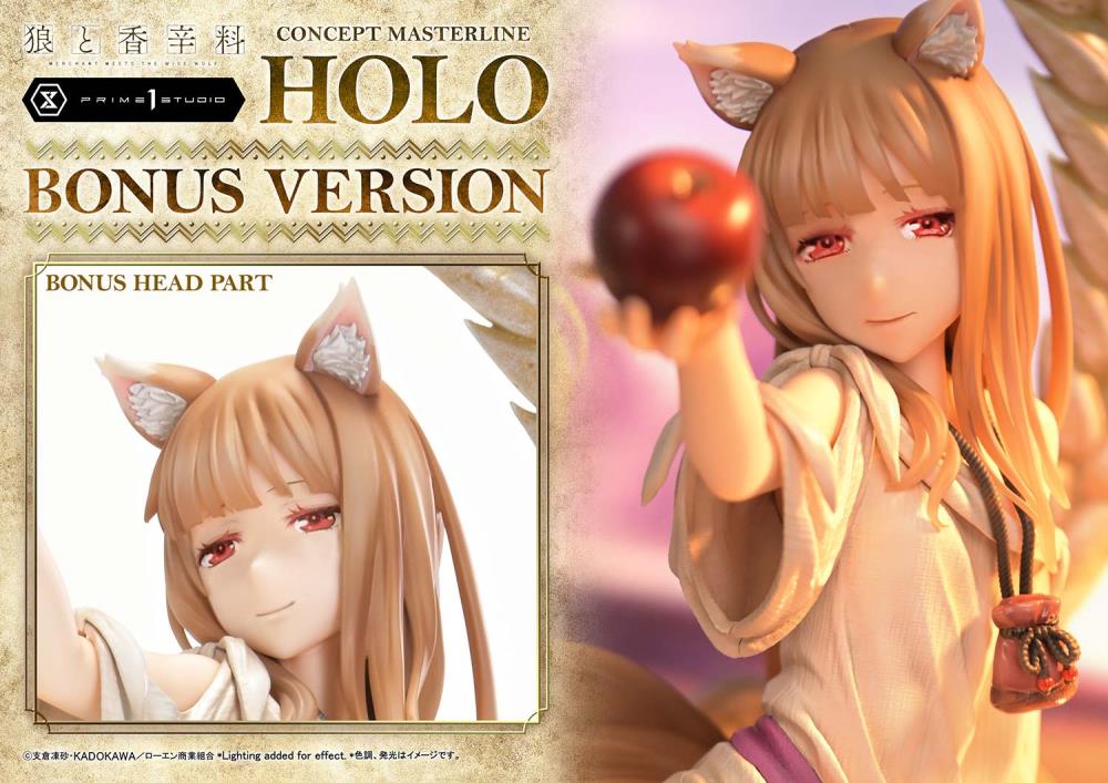 Spice and Wolf: Merchant Meets the Wise Wolf Concept Masterline Holo (Bonus Ver.) 1/5 Scale Limited Edition Statue Gallery Image 4