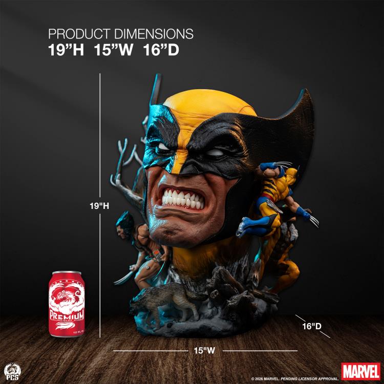 Marvel Wolverine Fine Art Bust Gallery Image 25