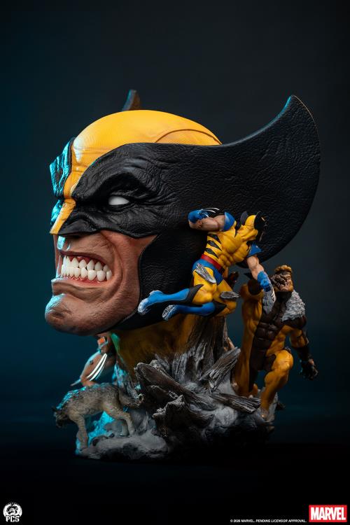 Marvel Wolverine Fine Art Bust Gallery Image 12