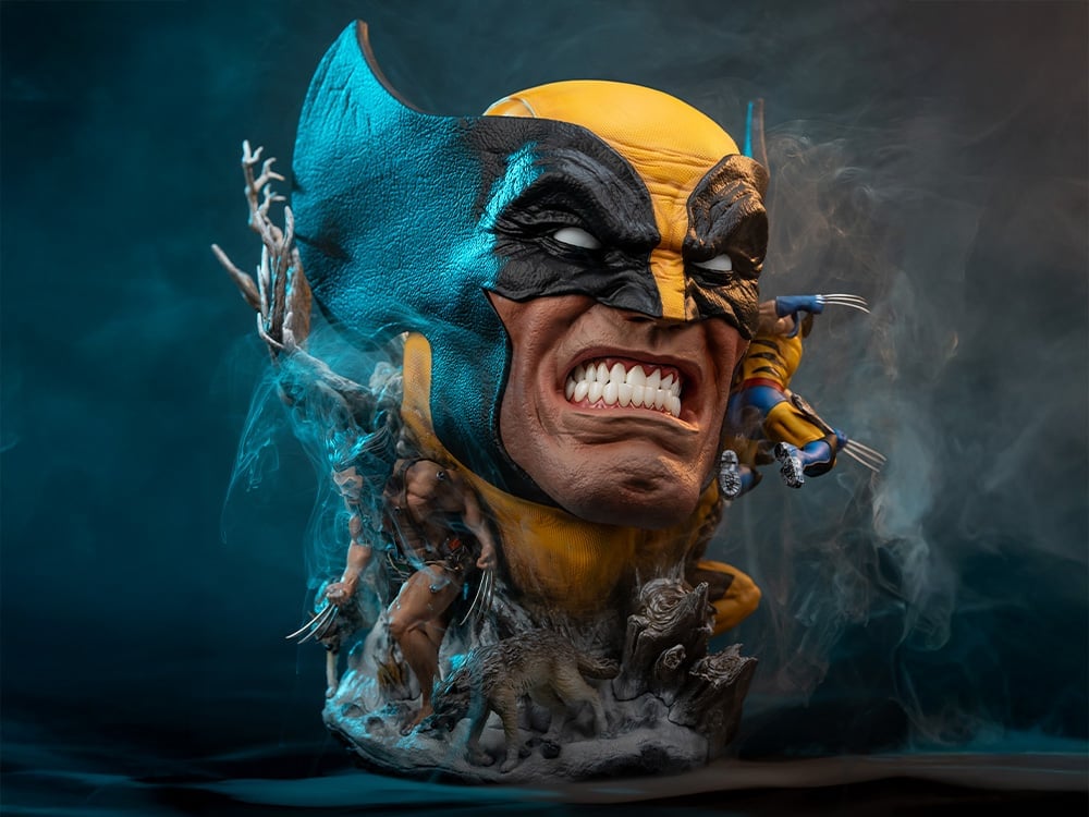 Marvel Wolverine Fine Art Bust Gallery Image 1