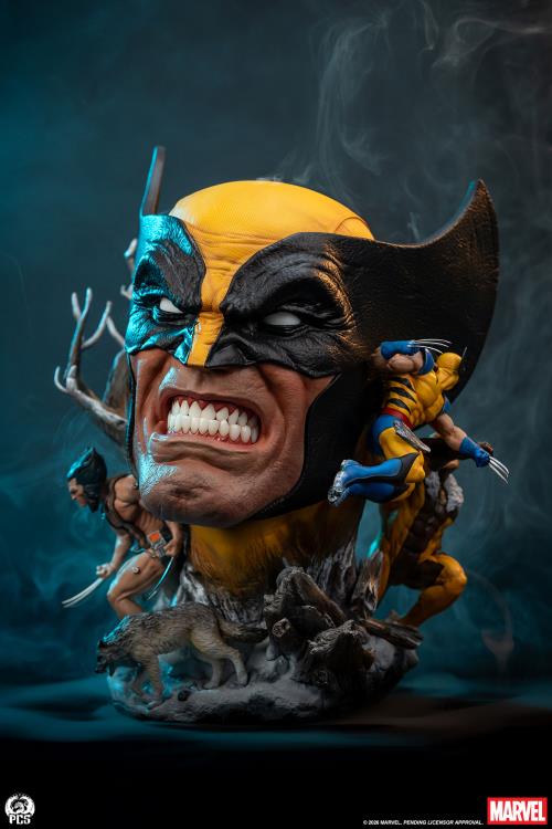 Marvel Wolverine Fine Art Bust Gallery Image 4