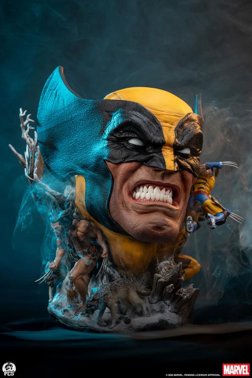 Marvel Wolverine Fine Art Bust Gallery Image 3