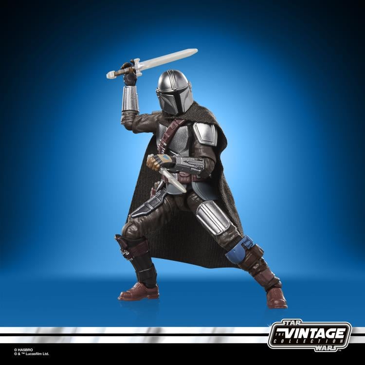 Star Wars: The Vintage Collection The Mandalorian and Grogu (The Mandalorian and Grogu) Deluxe Action Figure Gallery Image 9