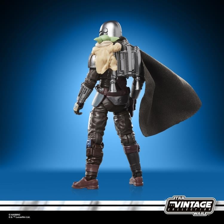 Star Wars: The Vintage Collection The Mandalorian and Grogu (The Mandalorian and Grogu) Deluxe Action Figure Gallery Image 7