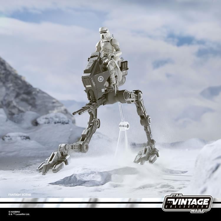 Star Wars: The Vintage Collection Imperial Remnant AT-RT (The Mandalorian and Grogu) Vehicle with Figure Gallery Image 7
