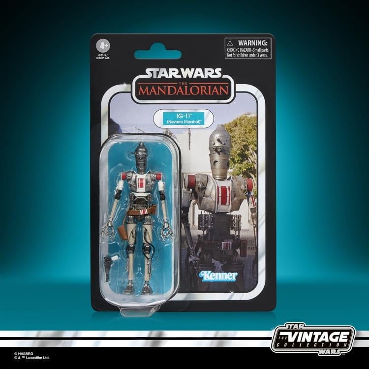 Star Wars: The Vintage Collection Marshal IG-11 (Nevarro Marshal) Action Figure Gallery Image 9