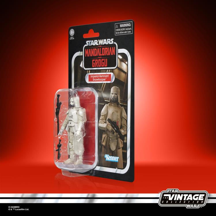 Star Wars: The Vintage Collection Imperial Remnant Snowtrooper (The Mandalorian and Grogu) Action Figure Gallery Image 11
