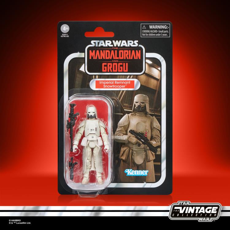 Star Wars: The Vintage Collection Imperial Remnant Snowtrooper (The Mandalorian and Grogu) Action Figure Gallery Image 10