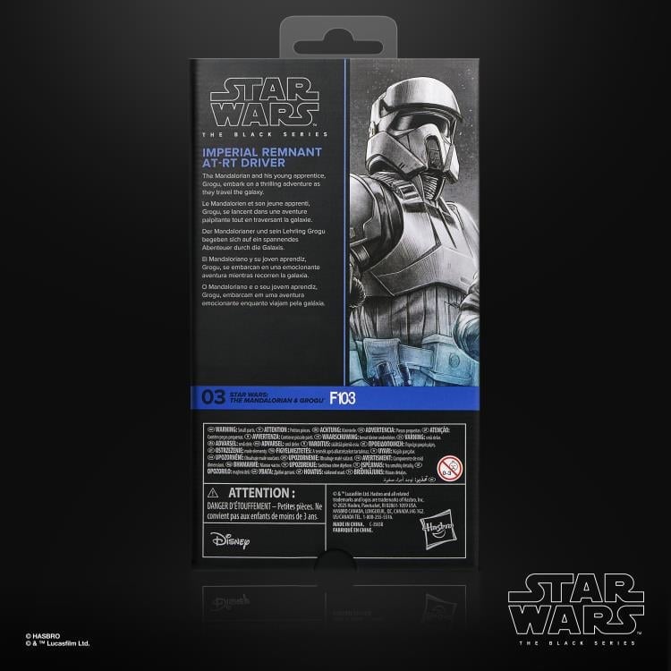 Star Wars: The Black Series Imperial Remnant AT-RT Driver (The Mandalorian and Grogu) Action Figure Gallery Image 11