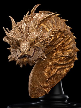 The Hobbit Trilogy Smaug the Golden Limited Edition Bust Gallery Image 2