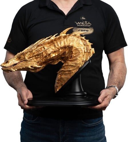 The Hobbit Trilogy Smaug the Golden Limited Edition Bust Gallery Image 13
