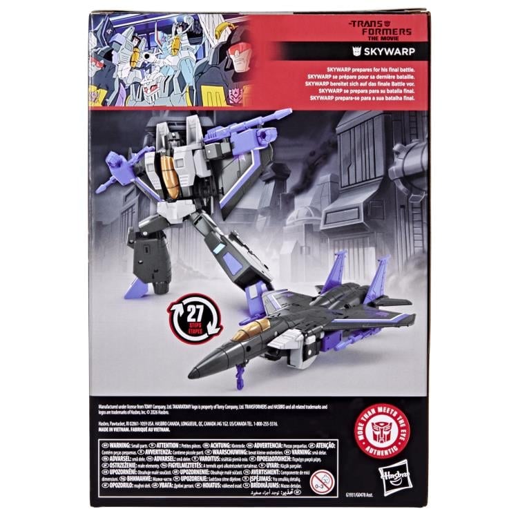 The Transformers: The Movie Studio Series 86 Voyager Class Skywarp Action Figure Gallery Image 18