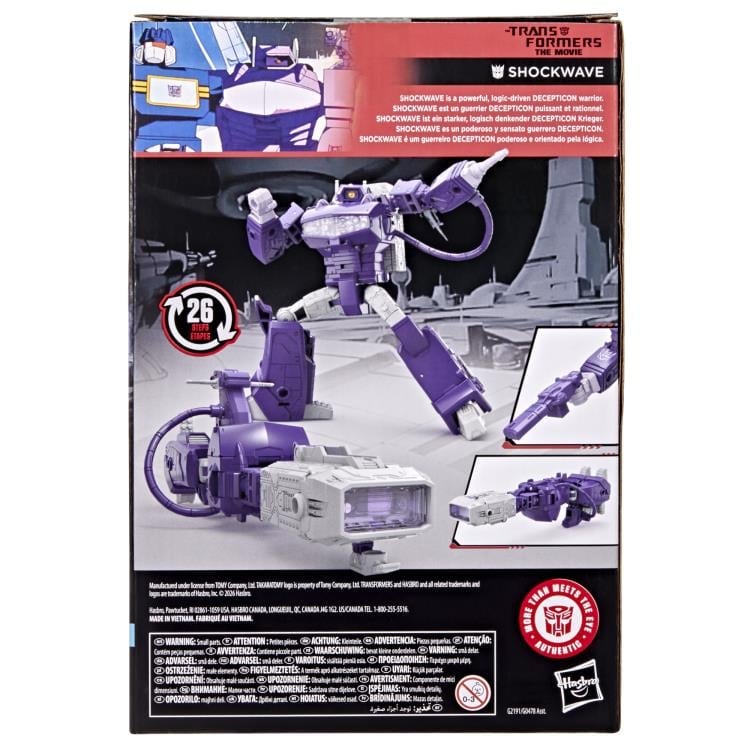 The Transformers: The Movie Studio Series 86 Voyager Class Shockwave Action Figure Gallery Image 18