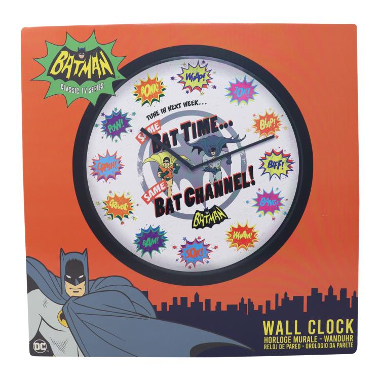Batman Classic TV Series Bat Time Wall Clock Gallery Image 5