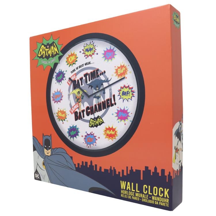 Batman Classic TV Series Bat Time Wall Clock Gallery Image 6