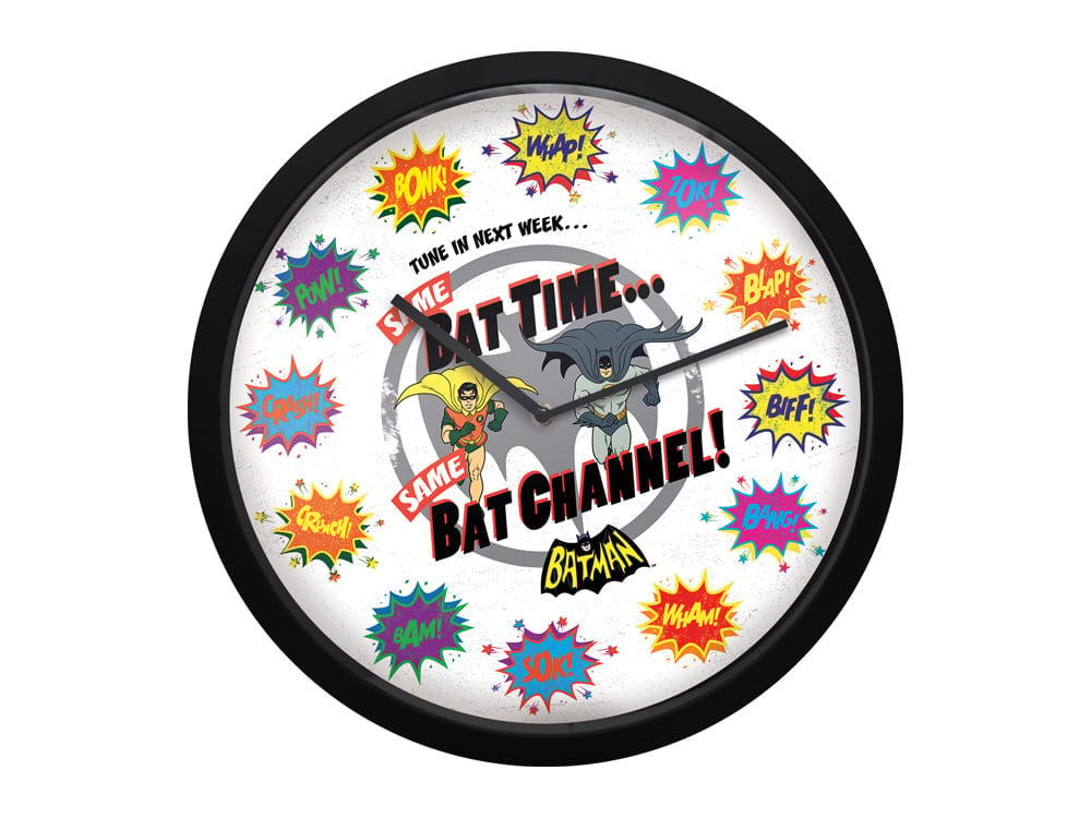 Batman Classic TV Series Bat Time Wall Clock Gallery Image 1