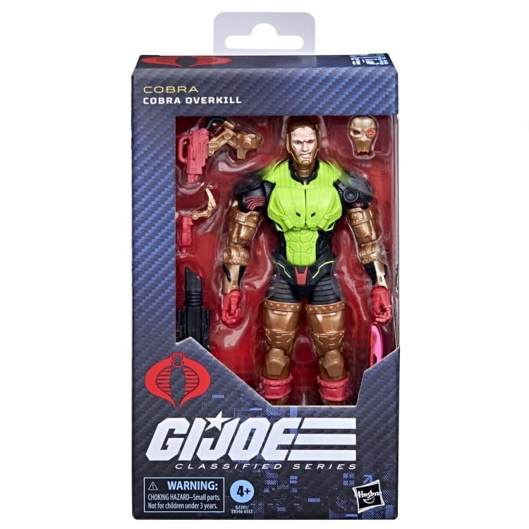 G.I. Joe Classified Series #201 Cobra Overkill Action Figure Gallery Image 7