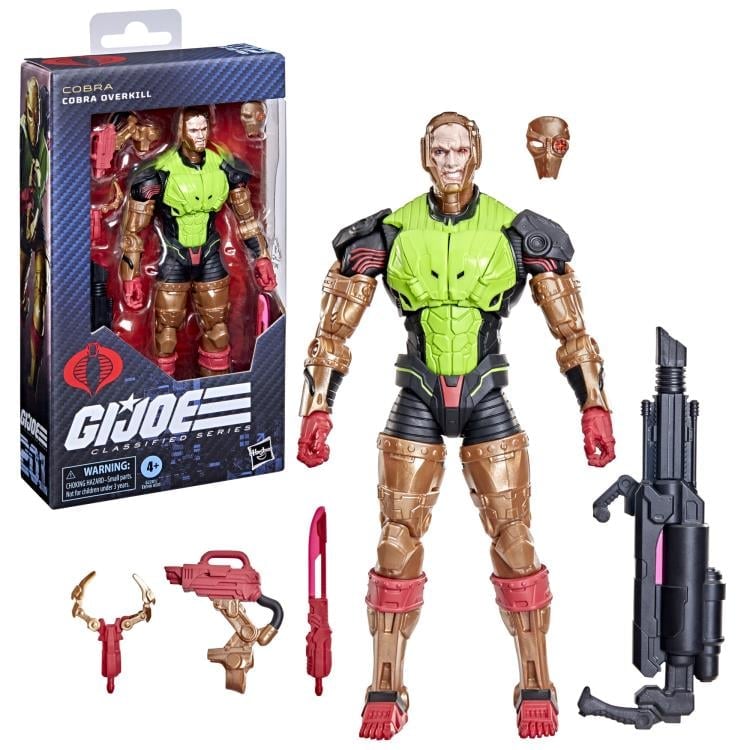 G.I. Joe Classified Series #201 Cobra Overkill Action Figure Gallery Image 6