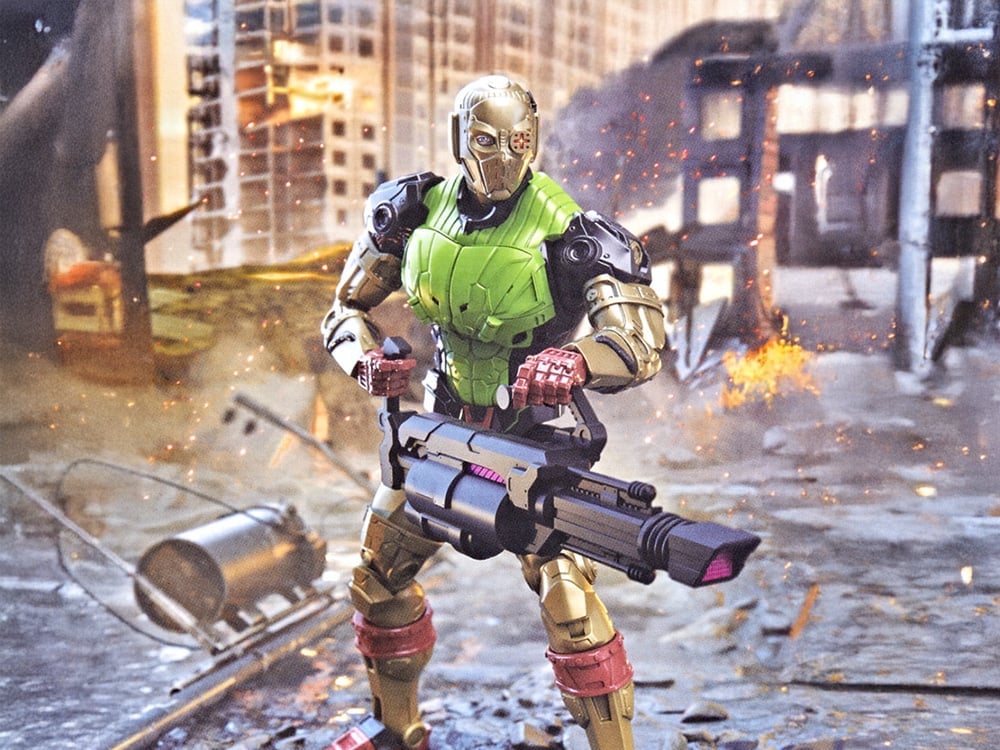 G.I. Joe Classified Series #201 Cobra Overkill Action Figure Gallery Image 1